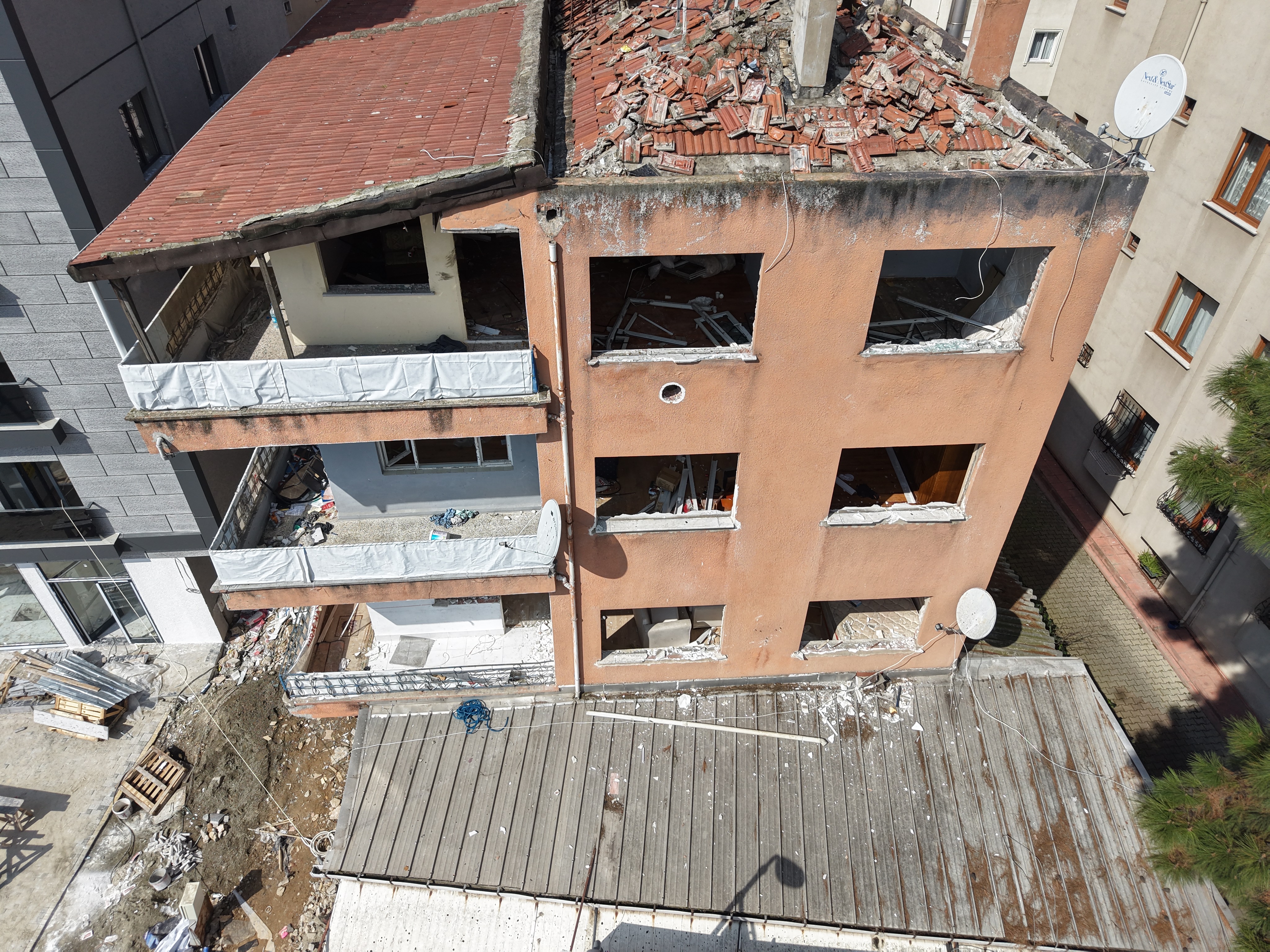 Kentsel dönüşüm kapsamında bina değerlendirme alanı