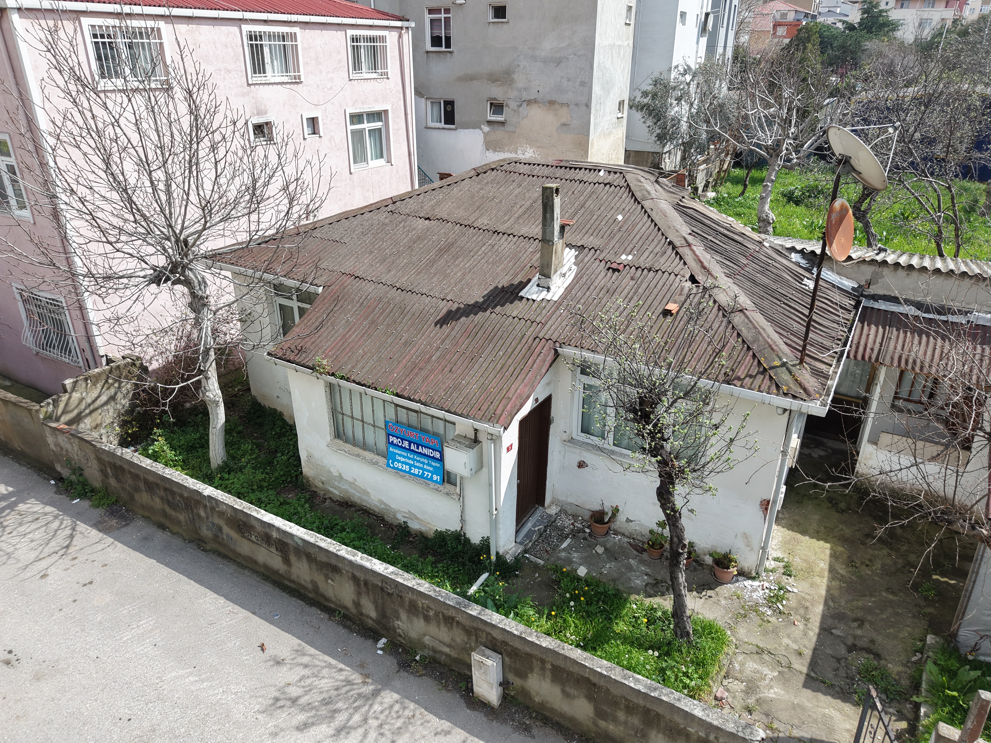 Kentsel dönüşüm saha genel görünüm